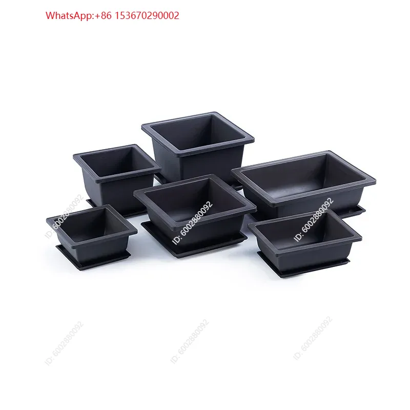 Plant Pot - 1PC Plastic Flower Pot with Tray