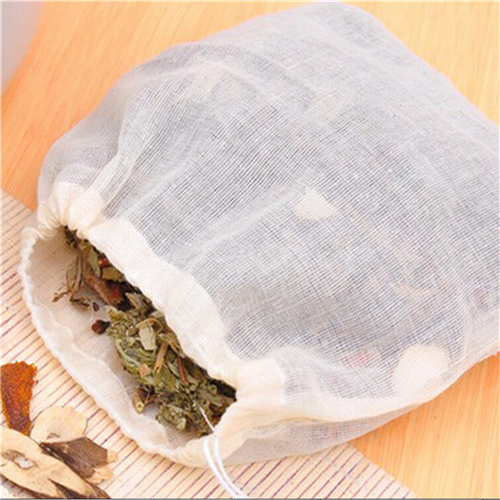 Grow Bag - 1/10 Cái Cotton Túi Trà Muslin