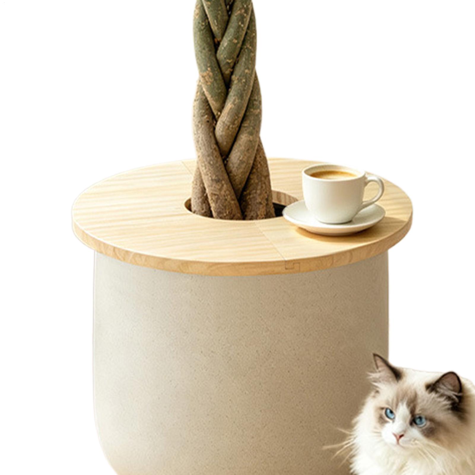 Flower Pot Covers Wooden Split - đánh giá và giá Indoor Herb Garden