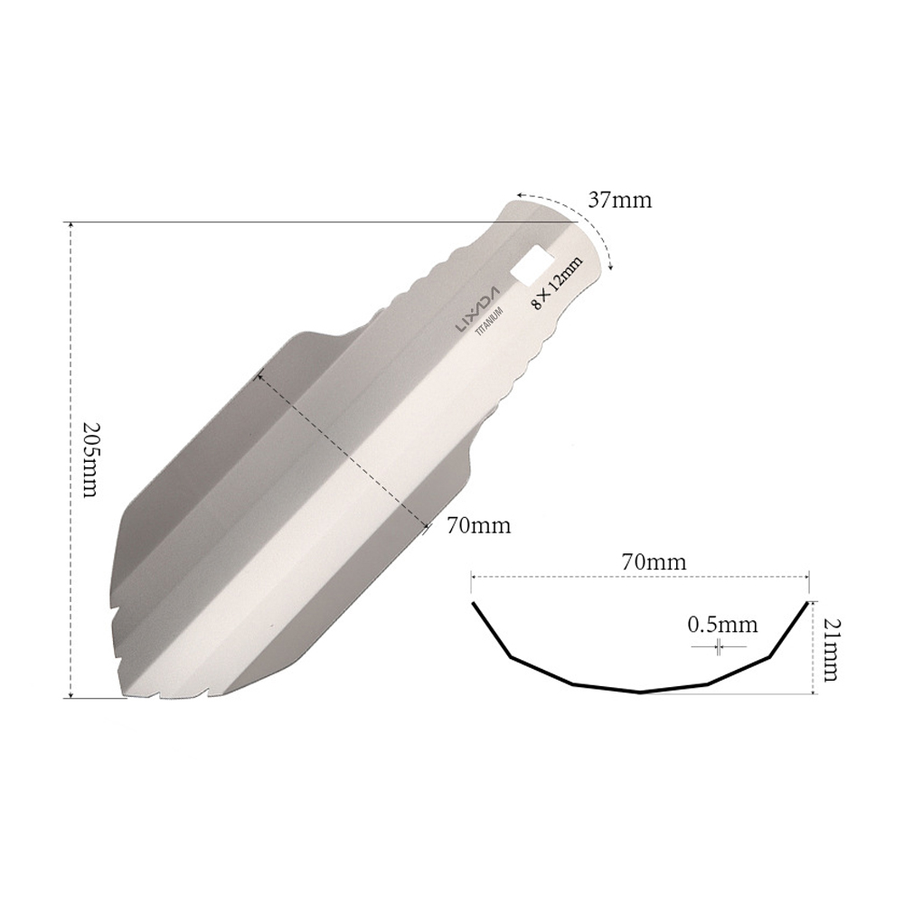 Xẻng tay làm vườn bằng titan L - đánh giá và giá Trowel Garden Tools