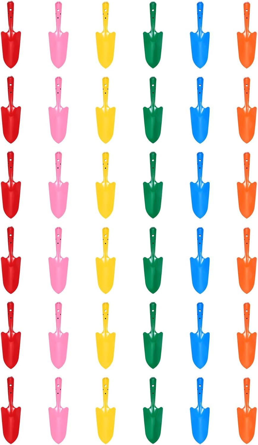 36pcs Mini Colorful Metal Hand - đánh giá và giá Trowel Garden Tools