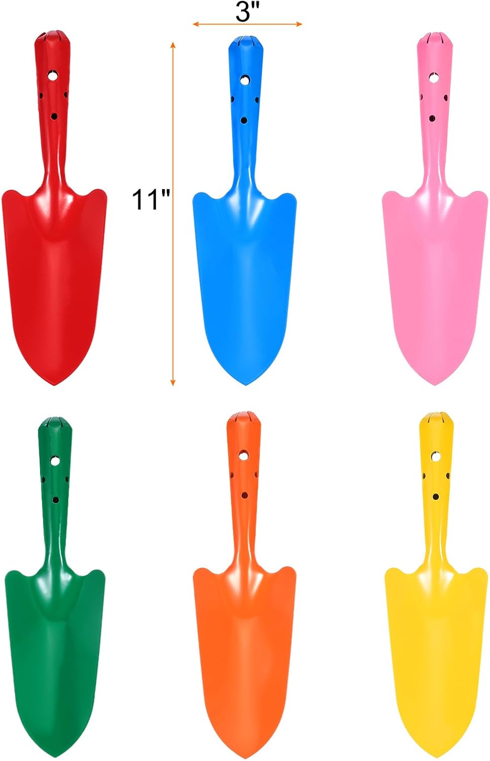 36pcs Mini Colorful Metal Hand - đánh giá và giá Trowel Garden Tools