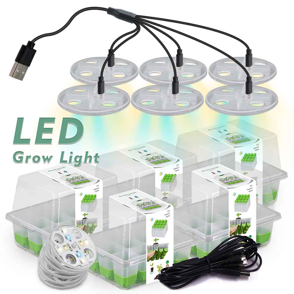 LED Grow Light Seedling Starte - đánh giá và giá Indoor Herb Garden