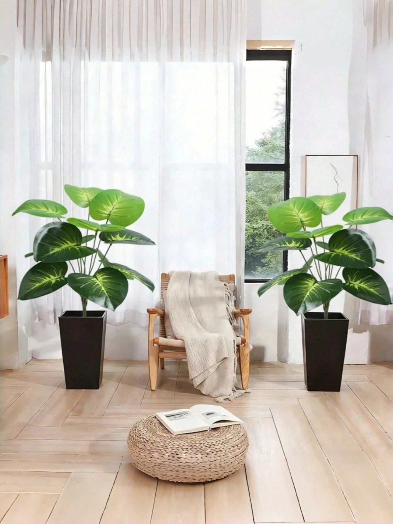Large Artificial Money Tree Fa - đánh giá và giá Indoor Herb Garden