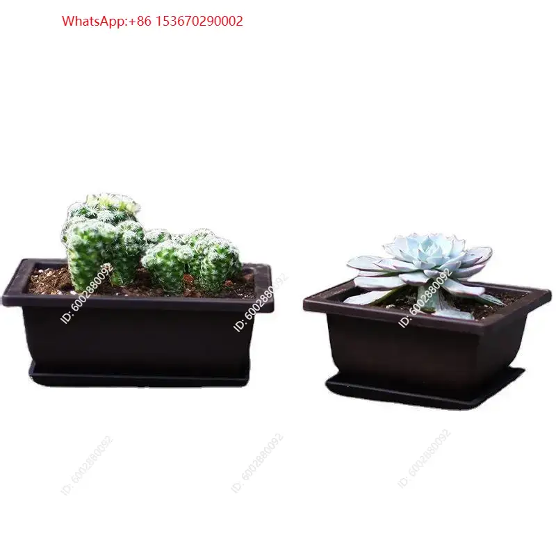 1PC Plastic Flower Pot with Tr - đánh giá và giá Plant Pot