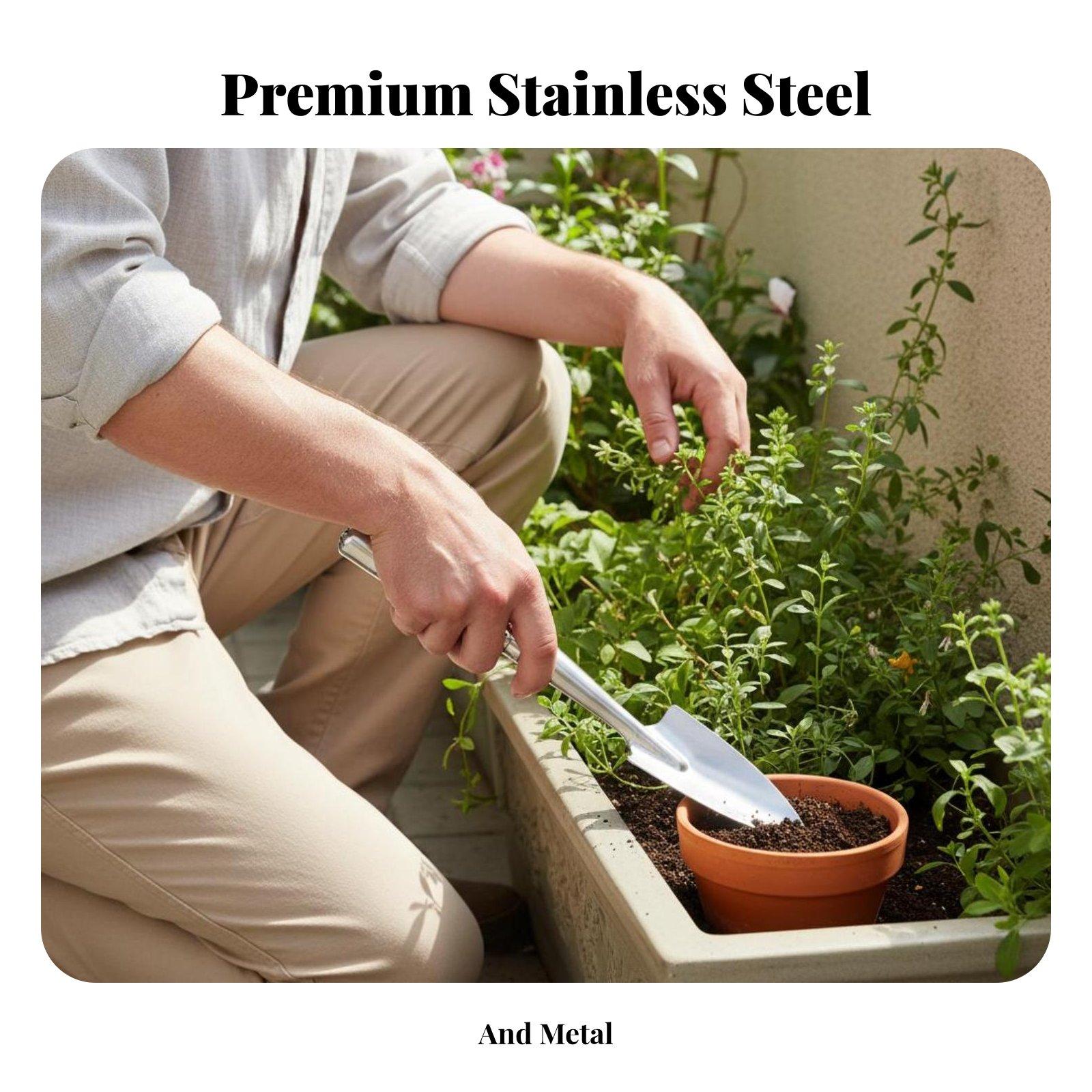 Mini Trowel Stainless Steel Ga - đánh giá và giá Trowel Garden Tools