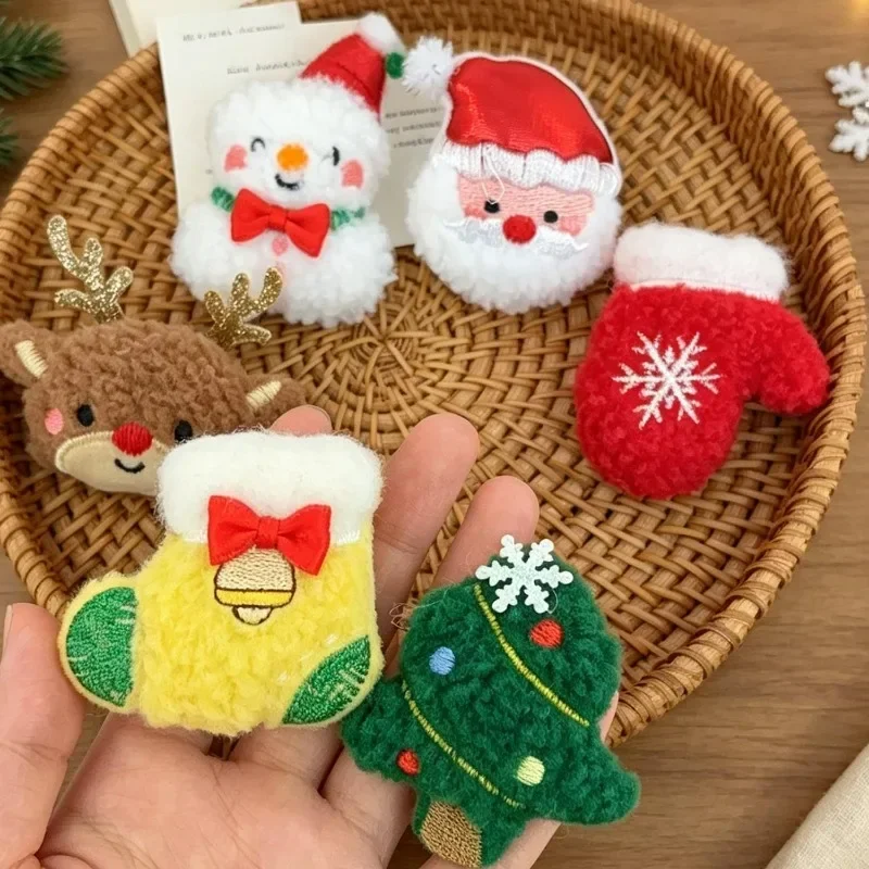 36/6Pcs Christmas Plush Brooch - đánh giá và giá Garden Gloves