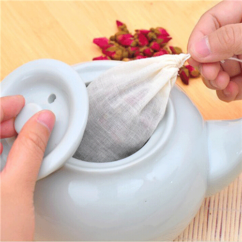 1/10 Cái Cotton Túi Trà Muslin - đánh giá và giá Grow Bag